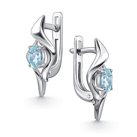 Серьги 02-4724.00ТБ-00 серебро