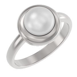 Кольцо 1 камень 1038231-01250 серебро
