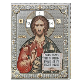 Икона 85300.3 ювелирный сплав Иисус Христос