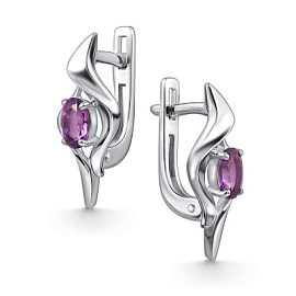 Серьги 02-4724.00АМ-00 серебро