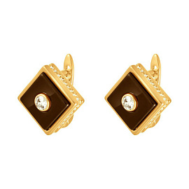 Серьги TC-E00943-BR-G-W-X-W серебро