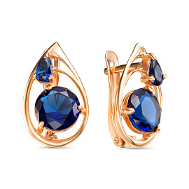 Серьги с3231п серебро