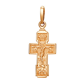 Крест христианский 715147-1000 золото Полновесный