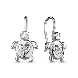 Серьги 48866А.5 серебро