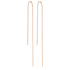 Серьги продевки С100-3106 золото