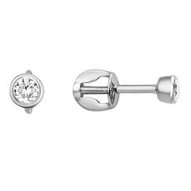 Серьги пусеты 015662-3101 золото