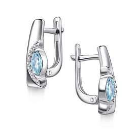 Серьги 02-4725.00ТБ-00 серебро