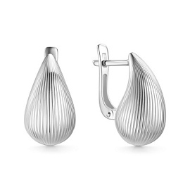 Серьги С5610 (925) серебро Боттега Венета