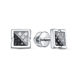 Серьги пусеты 3185048625 серебро
