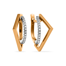 Серьги 01-216598 золото