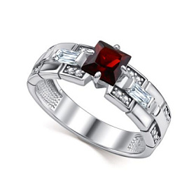 Кольцо 01-4848.00ГР-00 серебро