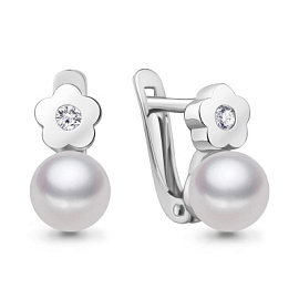 Серьги 48871А.5 серебро