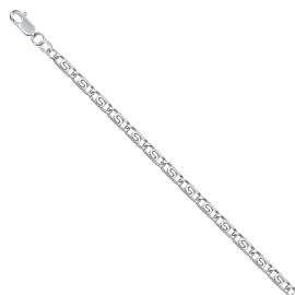 Цепь НЦ22-046Ю-3 d0.80 серебро Полновесный