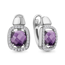 Серьги 45009904А.5 серебро